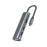 Type-c Docking station4Combination1Expansion dock HDTV VGA DisplayPort Large DP4K 60Hz Multi-screen 