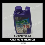 100% Genuine Nasa Total Lubricating Solutions MT15 Gear Oil  SAE 90 EP API GL4 Manual Transmission F