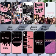 BlackPink Team Silicone Soft Cover Camera Protection Phone Case Apple iPhone 6 6S 7 8 SE PLUS X XS