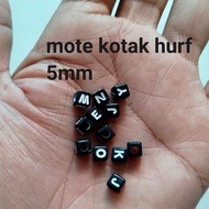 5mm Black and White Letter Box Mote 100g