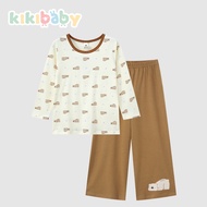 [120-140] ชุดนอนเด็กผู้ชาย ชุดนอนเด็ก ชุดนอนไดโนเสาร์เด็ก ชุดนอนแขนยาว ชุดนอนเด็กลลายการ์ตูน ชุดเด็ก