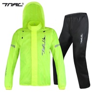 TNAC TNAC Motorcycle Motorcycle Rider Raincoat Four Seasons Rainproof Waterproof Split Raincoat Set 