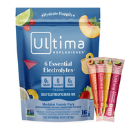 Ultima Replenisher Daily Electrolyte Powder Drink Mix (1 ซองรวมรสชาติ) เติมเกลือแร่ได้ทุกวัน ไม่มีแค