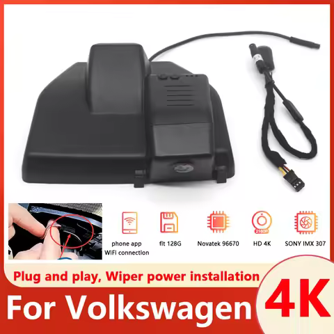 Dash Cam 4K for Volkswagen VW ID.3 ID3 2024 2023 2022 2021 2020,Dashcam for Cupra Born,Car Accessori