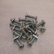 M5 @3/16" x 3/4" Galvanised bolt and nut