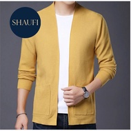 Cardigan knitted sweater/ knitted men's cardigan men's cardigan