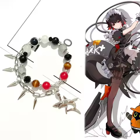 Game Zenless Zone Zero Cosplay Bracelet Ellen Joe Unisex Beads Chain Ellen Joe Pendant Bracelets Jew