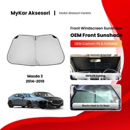 OEM Custom-Fit Car Front Windshield Sunshade FOR~MAZDA 3 / CX-5 Customized Front Sunshade