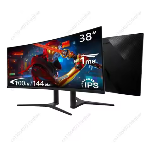 Gaming Pc Monitor 49 Inch Frameless IPS Curved Screen 165Hz 4K Gaming Monitor