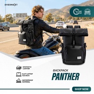 Evernext - Men's Waterproof Backpack, Men's Outdoor Backpack, Panther Travel Bag, Men's Office Bag