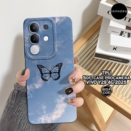 Latest VIVO Y29 4G 2025 Case - Butterfly Fashion Latest VIVO Y29 4G 2025 Softcase - Pro Camera Lates