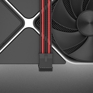 ATX3.0การ์ดจอคอมพิวเตอร์เดสก์ท็อปอะแดปเตอร์ GPU Std/rvs 180 Degree DIY สำหรับ RTX 4090 4080 4070 Ti