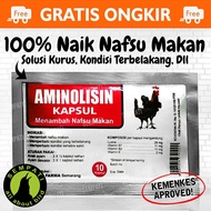 Aminolysine Chicken Medicine 10 Capsules Chicken Vitamin Medicine Increases Appetite Supplements Eka