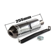 28mm Universal motosikal Pit Dirt Bike ekzos Muffler paip untuk 50cc 110cc 125cc ATV Kayo BSE