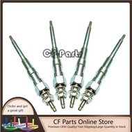 4 pcs Glow Plug 1J700-65512 1J700-65510 for Bobcat Loader Kubota V2607-DI Engine