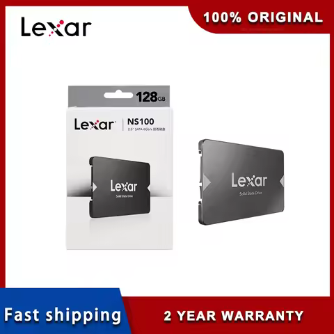 Lexar NS100 2.5” SATA III 6Gb/s SSD Internal Solid State Drive 128GB 256GB 512GB 1TB 2TB Hard Drive 