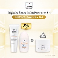 [May'26 Special] Dr Dermis Bright Radiance & Sun Protection Set