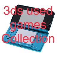 Nintendo 3DS used games collection