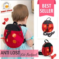 Tas Anak Anti Hilang Belajar Jalan Lady Bug Ladybug Backpack Kids Children Tas Ransel Punggung TK Pa
