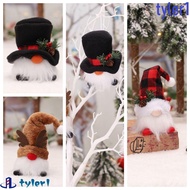 TYLER1 Elf Gnome Light, Antlers Dwarf Rudolph Gnome Glowing Doll, Creativity Lattice Hat Snowman ill