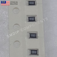 10PCS Taiwan-Grade 1.8R ±1%, 0805 SMD Resistor (1R80)