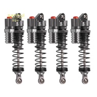 4Pcs Aluminium Alloy 90Mm Absorber Shocks For 1/10 Scale Rc Rock Crawlers  Scx10 D90 Truck