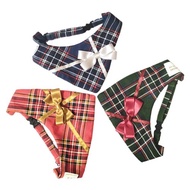 三角頸巾 - 花呢格紋 (3色)