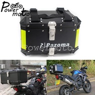 29 X 32 X 46cm 42L Universal Motorcycle Aluminum Alloy Waterproof Top Case Bag Rear Luggage Trunk St