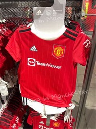曼聯2022-23主場球衣波褲套裝 Manchester United Home Babykit 2022-23