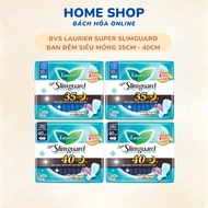[COMBO 4 PACK] Laurier Super Slimguard Night Sanitary Napkin Super Thin 1mm 35cm 40cm