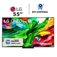 LG 55" QNED evo AI Smart TV QNED86 Mini-LED 120Hz Gaming Mode* Dolby Vision & HDR10 4K UHD 55QNED86A