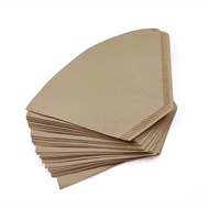【จัดส่งที่รวดเร็ว】กระดาษกรองกาแฟ ที่กรองกาแฟ 100แผ่น กระดาษดริปกาแฟ coffee filters paper กระดาษดริป ริปกาแฟ drip coffee
