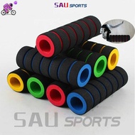 Bicycle Bamboo Spongy Handle Mountain Bike Shock-absorbing Handle Gloves Bicycle Soft Handle Riding Equipment