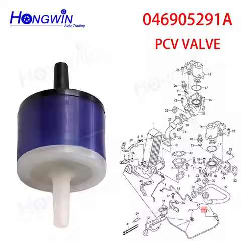 046905291A 46905291A Exhaust Gas Recirculation EGR Vacuum Check PCV Valve For Audi A2 A3 A4 A5 A6 R8