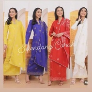 Songket Veil muslimah permpuan fesyen songket veil raya 2025# latest bunga tabur