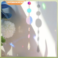 [joytownonline.sg] Crystal Hexagonal Diamond Hanging Pendant Home Decor