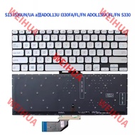 New US Backlight Laptop Keyboard For Asus VivoBook S13 S330 S330U S330F X330 X330UN X330UA S330FA S3