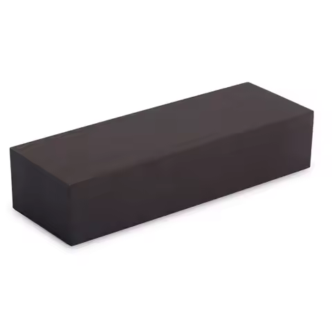 Black Wood​ Ebony Wood Lumber Handcraft Wood Timber Black Ebony Lumber 12 * 4 * 2.5cm​ DIY Material 