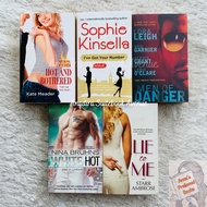 (PRELOVED ENGLISH NOVEL) Various Romance Fiction Books