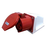 Wall Socket CEE 114 4P 16A Surface Mounting 4 Pole 16 Ampere IP44 FT-CEE-114