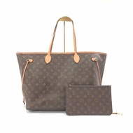 Louis Vuitton Lv 棕老花 neverfull 大號 20年 肩背包