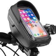 RockBros 6.0 Touchscreen MTB & Road Bike Waterproof Reflective Front Tube Cycling Bag Phone Bag Bicy