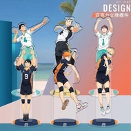 Anime Haikyuu Action Figure Shoyo Hinata Kenma Kozume Miya Atsumu Haikyuu Acrylic Stand Model Doll T
