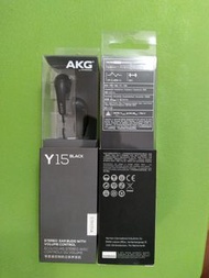 $38 全新未開封 AKG by HERMAN 3.5mm Headphone 耳機 Y15 Black