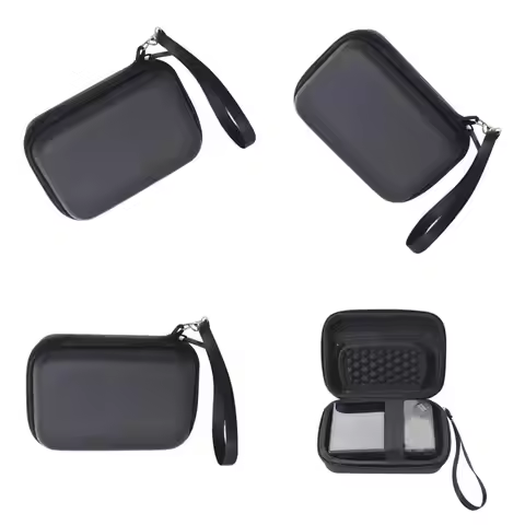 Y5JB Carrying Case Storage Box with Pocket for RG353V/RG35XX/RG353VS/R36S Storage Bag Shockproof Tra
