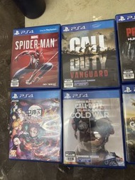 PS4 遊戲合集：蜘蛛人、決勝時刻、鬼滅之刃、戰地風雲