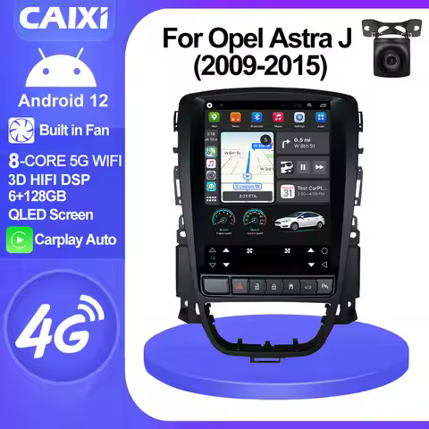 CAIXI GX9 for Opel Astra Vauxhall Buick Verano 2009-2015 Android 2Din Stereo Car Radio Multimedia Vi