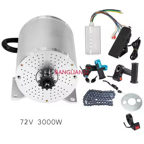 MY1020 DC Motor 1000W 2000W 3000W Brushless Motor Kart Motor Controller
