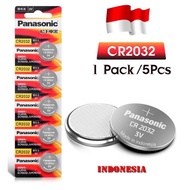 ของแท้ CR2032 ถ่านกระดุม Panasonic รุ่น CR2032 / CR2025 / CR2016  3V Lithium Battery พร้อมส่ง (1 Pac