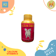DINOS CALCIUM TABLET (300TAB) Dog Vitamin D